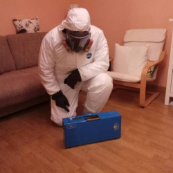 Удаление паров ртути